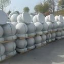 延安 白麻花岗岩石材圆球，石球，挡车球，隔离球，景观石球，风水球等