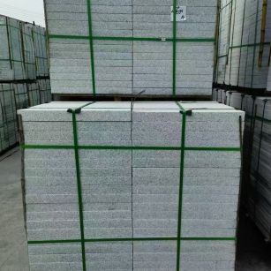 延安 芝麻白火烧，园林广场市政工程地铺石，1.8~5.0厚均有现货