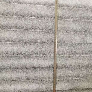 延安 芝麻白火烧成品厚薄均匀，B料价格接近A料质量