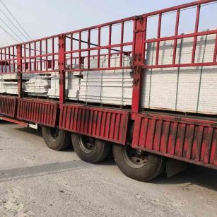 延安 白麻荔枝面外墙干挂，工厂装车日常