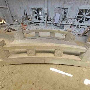 延安 芝麻灰花岗岩异形加工-拱桥，石桥