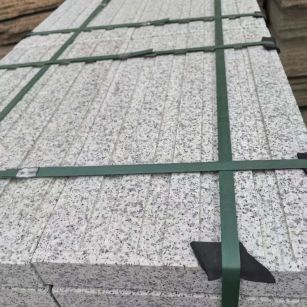 延安 白麻花岗岩直行盲道石，盲条，地铺石