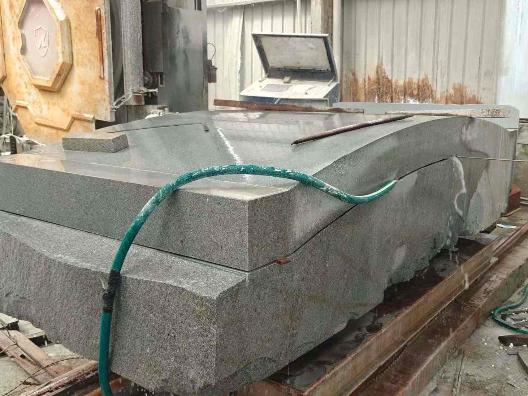 延安 芝麻灰异型加工-拱桥