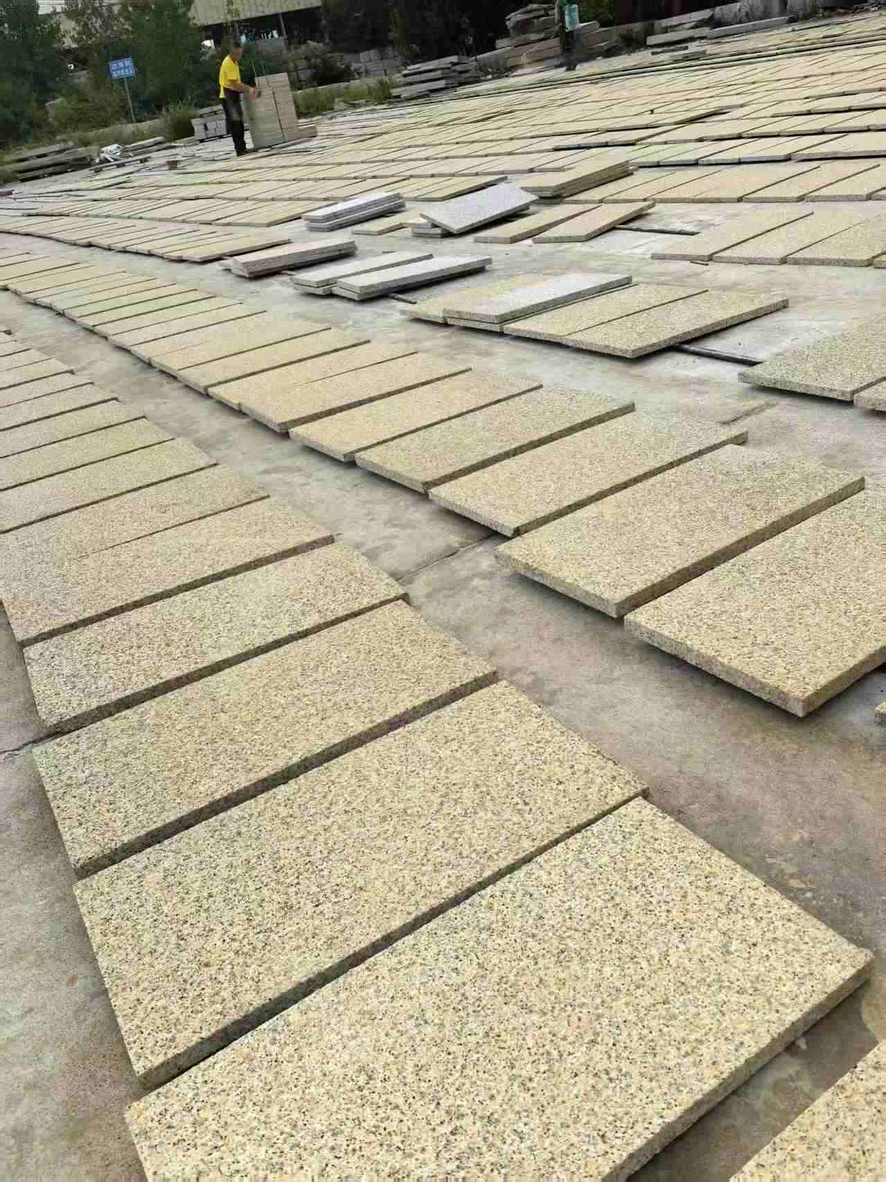 延安 黄金麻荔枝地铺石面排板