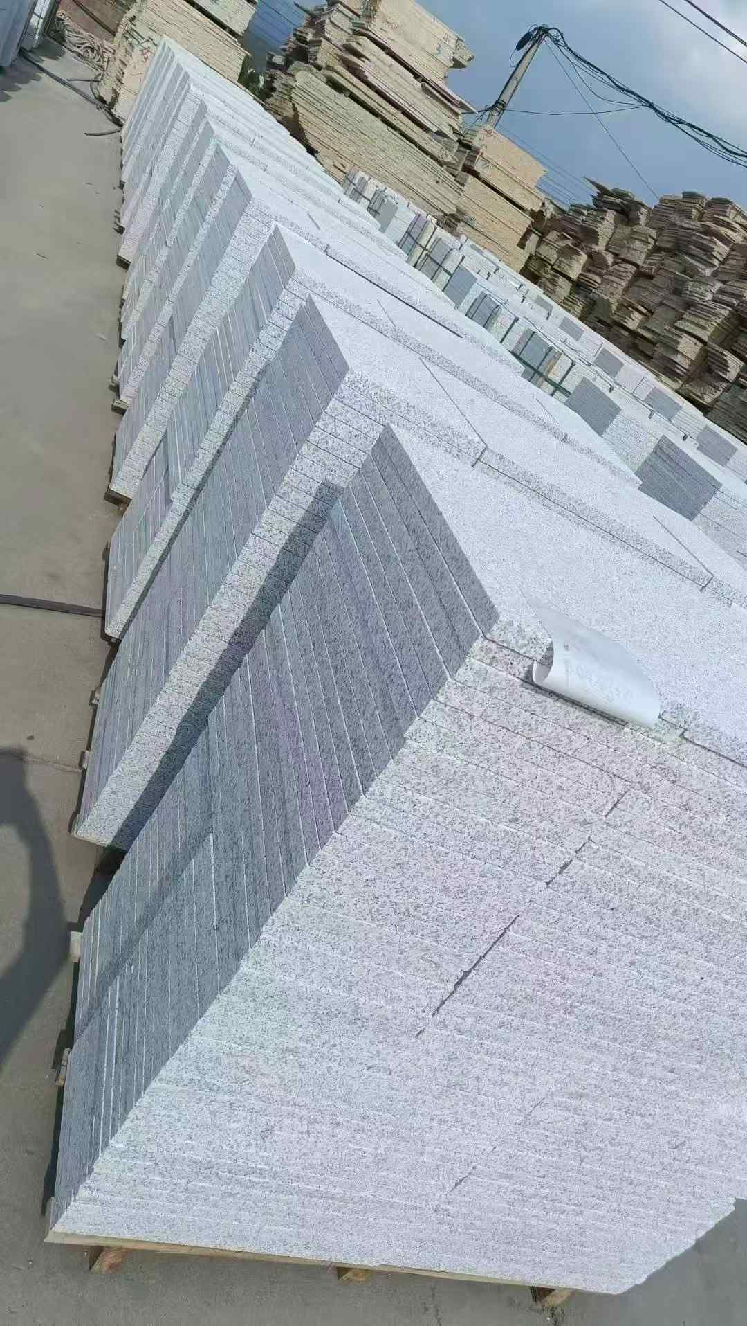 延安 白麻荔枝面花岗岩地铺石