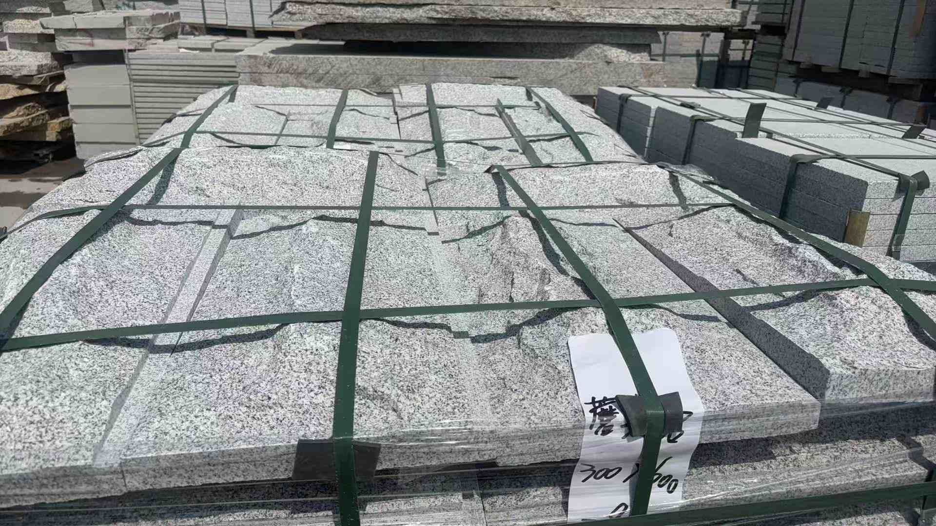 延安 芝麻白蘑菇石成品